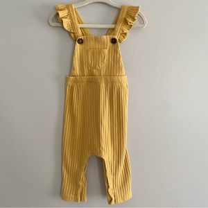 Jessica Simpson 6-9 month ruffle ribbed romper